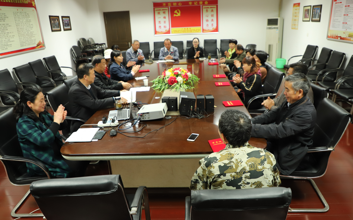 退休员工欢送会  情意浓浓显真情 ——明光酒业举行2021年一季度退休员工欢送会