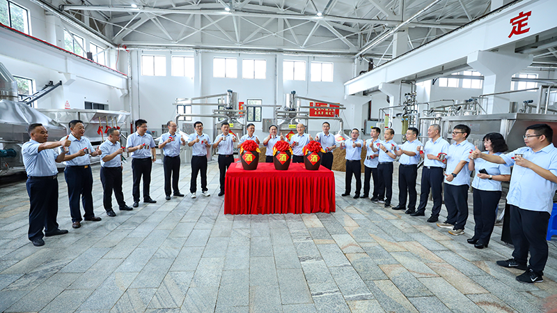 明光酒业举行2025年秋季开酿暨酿酒四车间复产投产仪式